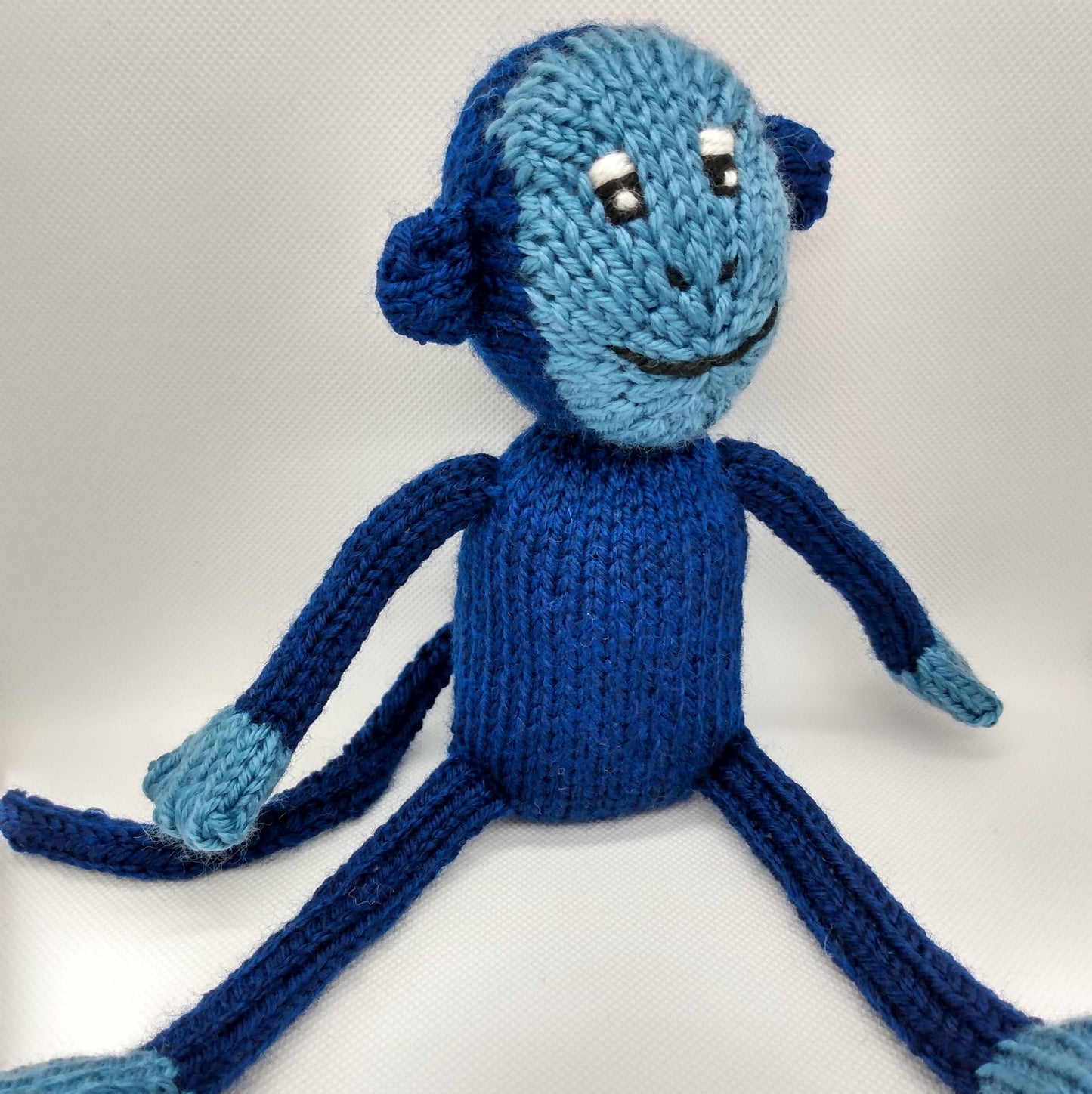 PDF Knitting Pattern: Marlo the Monkey (Basic Version) Stuffed Toy