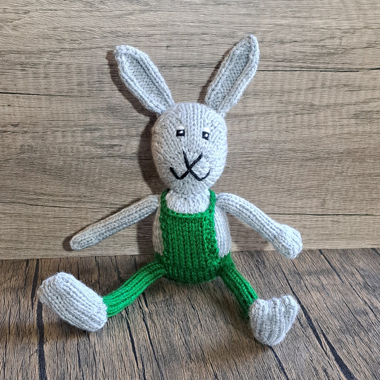 Handknit Bunny Toy