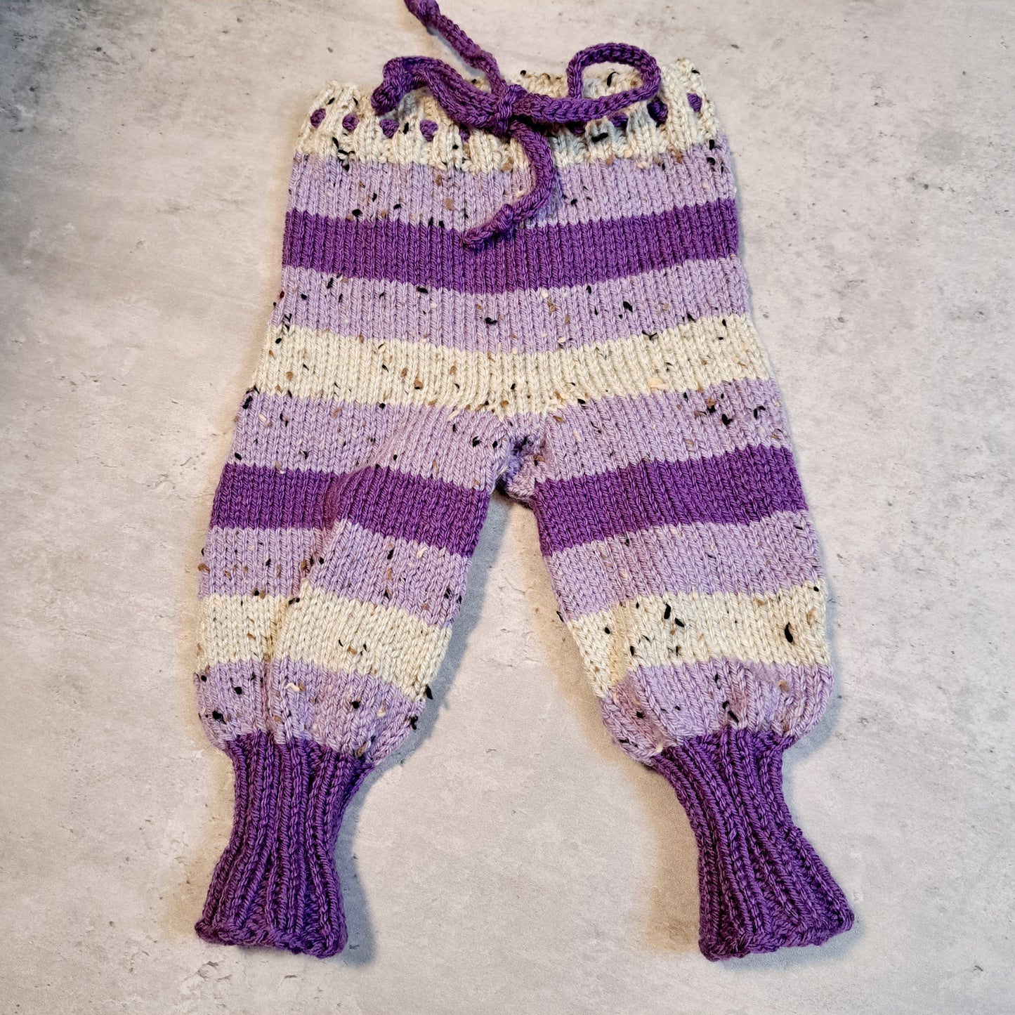 Handknit Monster Pants - 3-6 months size (24-02)