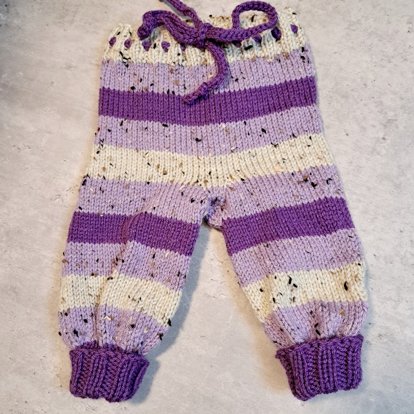 Handknit Monster Pants - 3-6 months size (24-02)