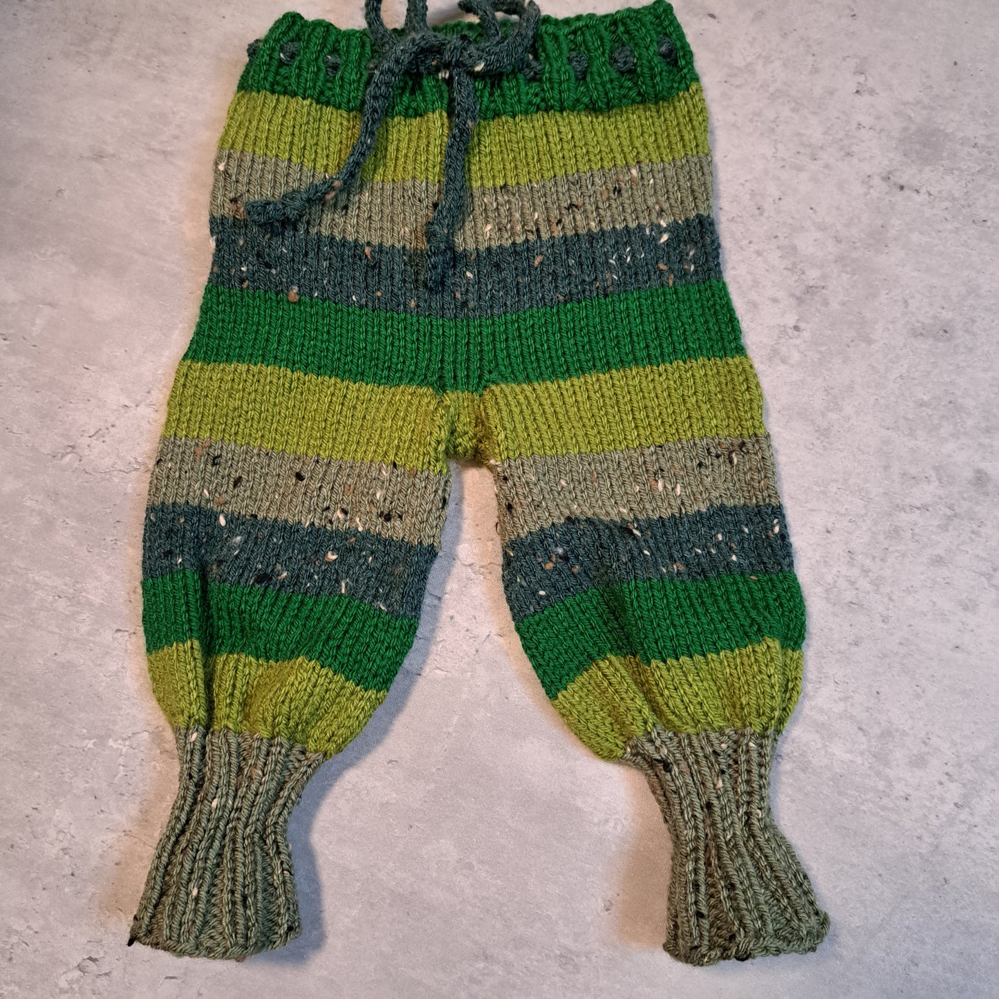 Handknit Monster Pants - 3-6 months size (24-03)