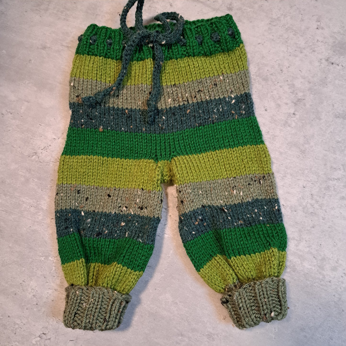 Handknit Monster Pants - 3-6 months size (24-03)