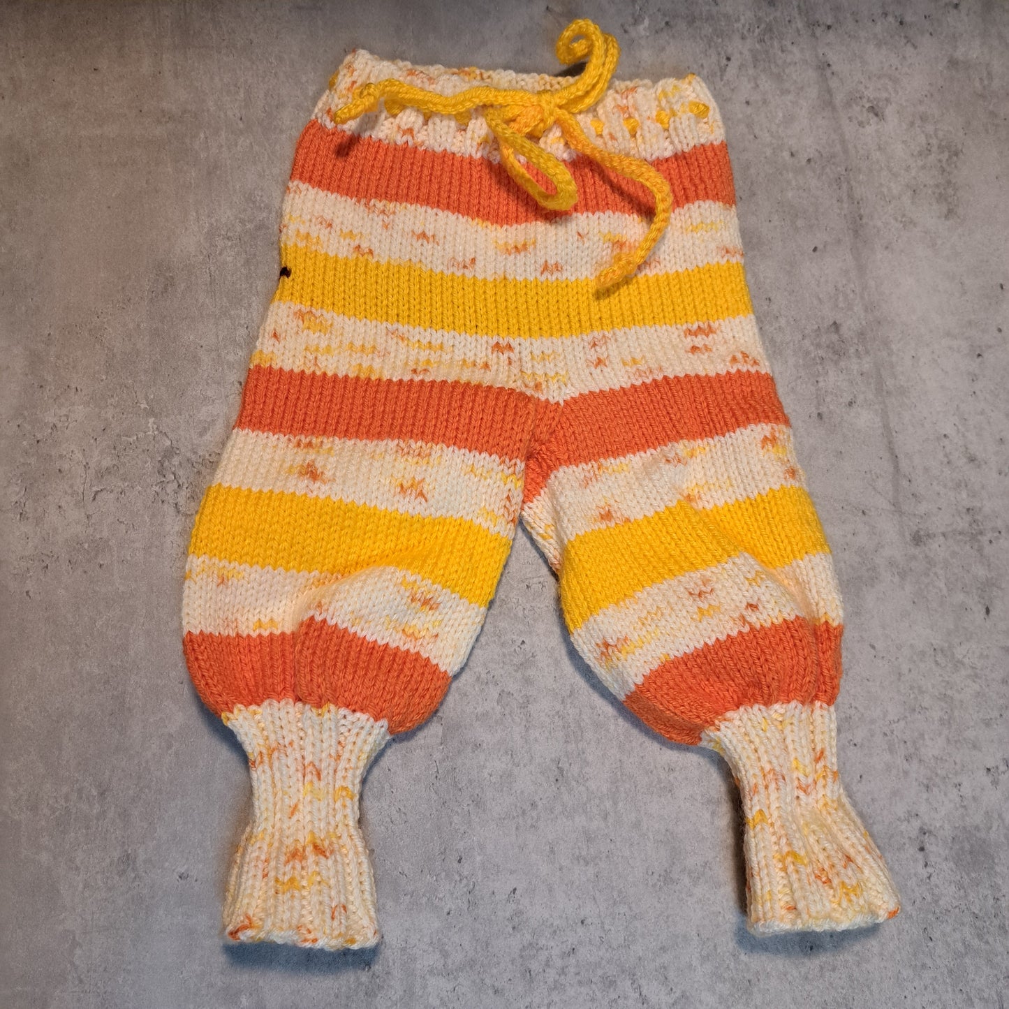 Handknit Monster Pants - 6-9 months size (24-03)