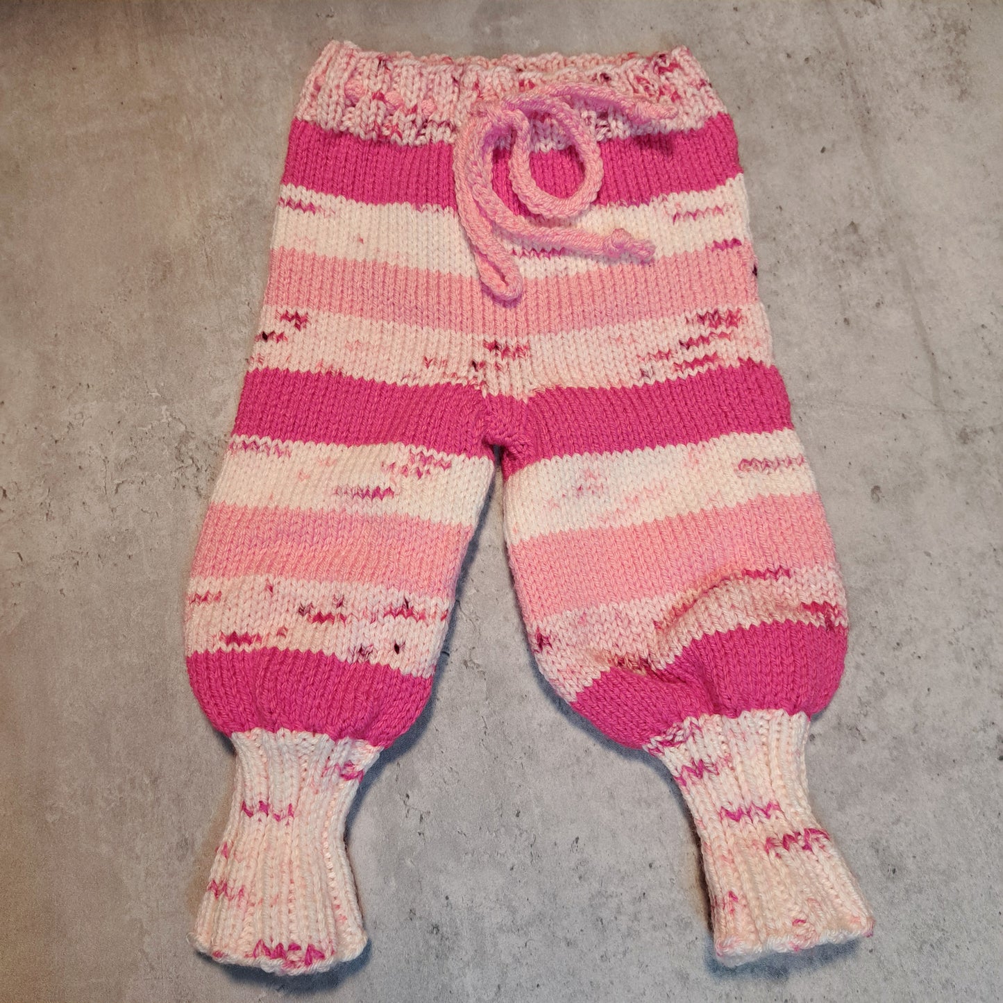 Handknit Monster Pants - 6-9 months size (24-05)