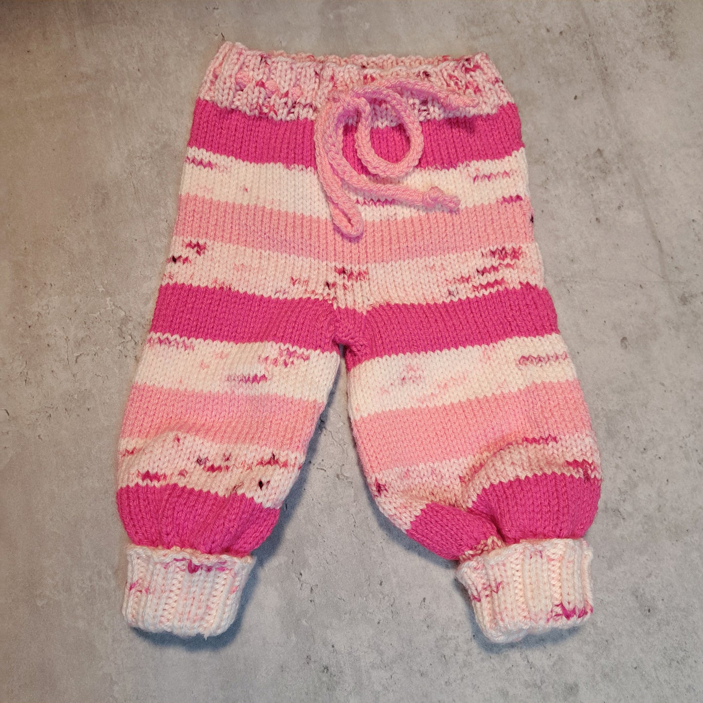 Handknit Monster Pants - 6-9 months size (24-05)