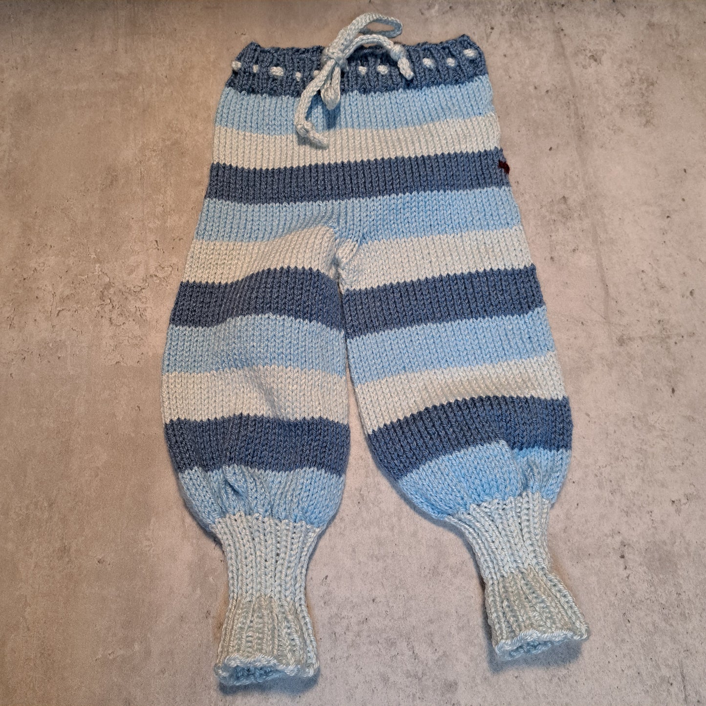 Handknit Monster Pants - 9-12 months size (23-02)