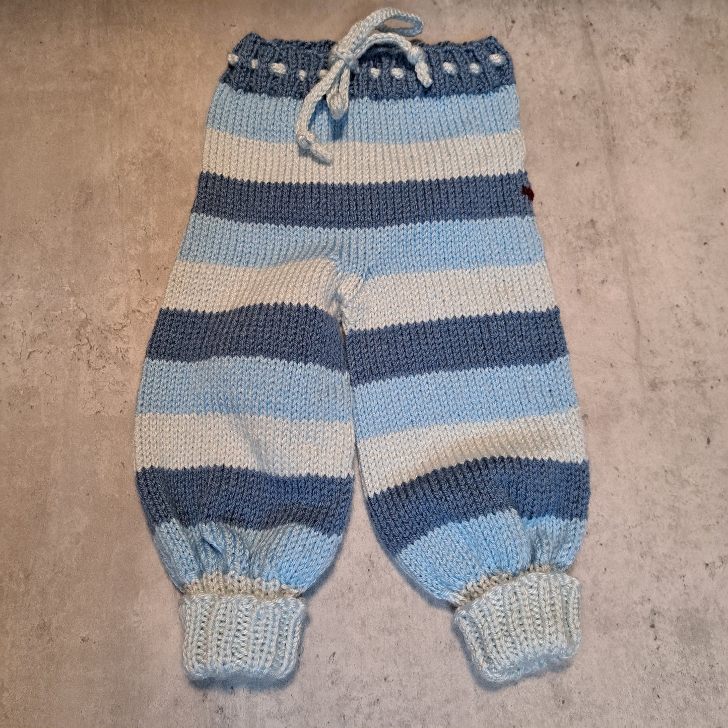 Handknit Monster Pants - 9-12 months size (23-02)