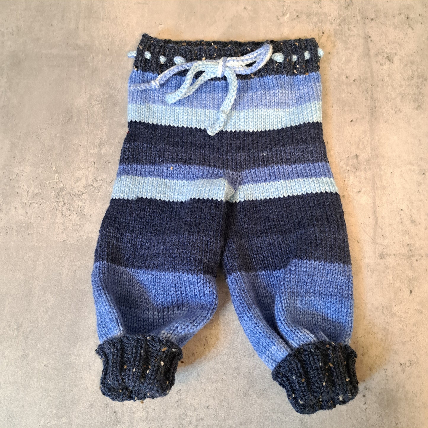 Handknit Monster Pants - 9-12 months size (25-01)