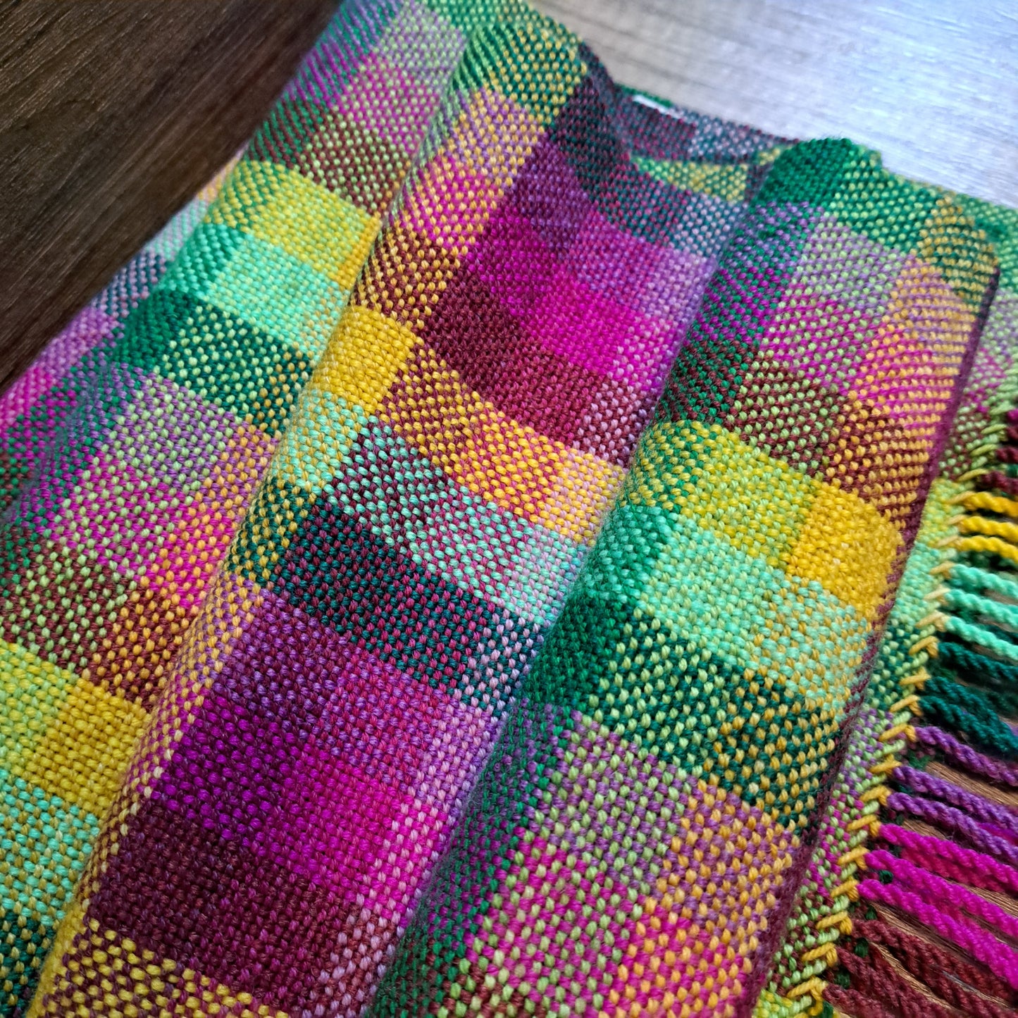 Handwoven Scarf (25-14)