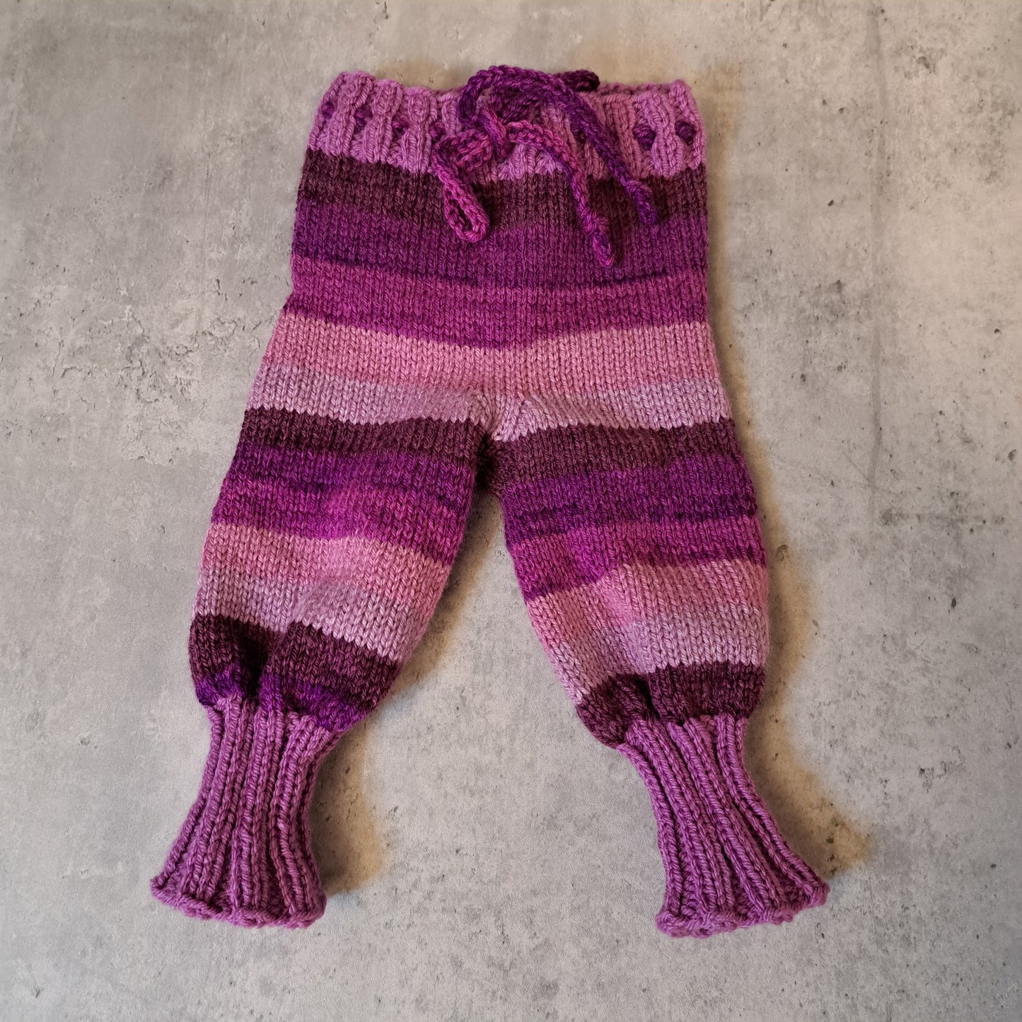 Handknit Monster Pants - 3-6 months size (25-03)